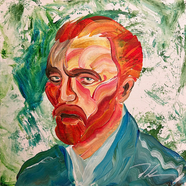 Framed Acrylic Painting