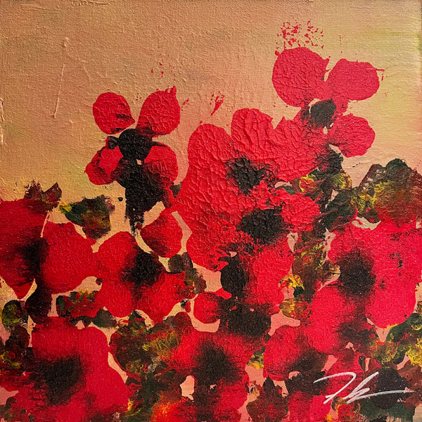 Framed Acrylic Painting