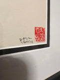 David Choe Pencil Drawing and signed collectibles